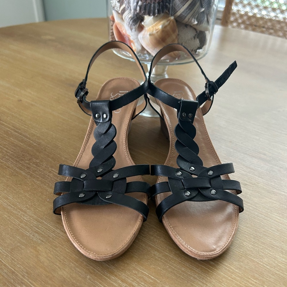 Franco Sarto Leather Sandals